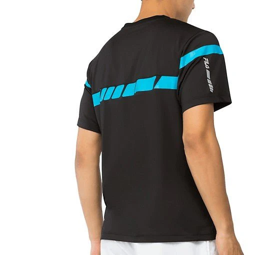 Fila Men's Platinum Colorblocked Crew Shirt - Image 4