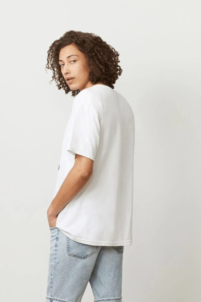 Fila Men's Stacked T-Shirt - White - Image 3