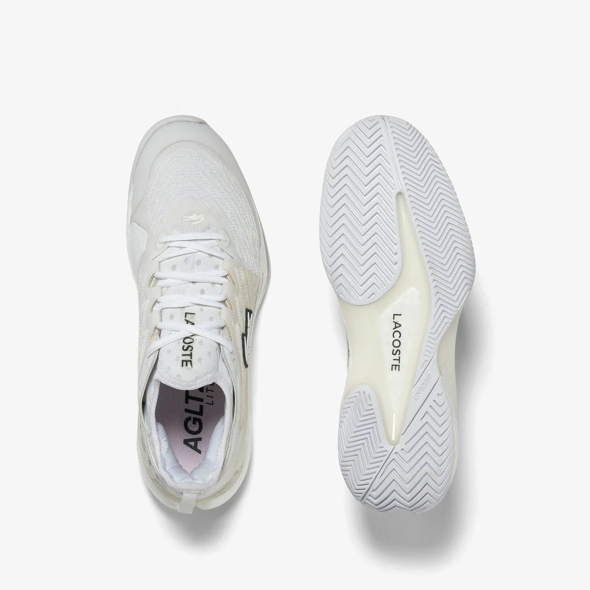 Lacoste AG-LT23 Lite Men's Tennis Shoes - White - Image 4
