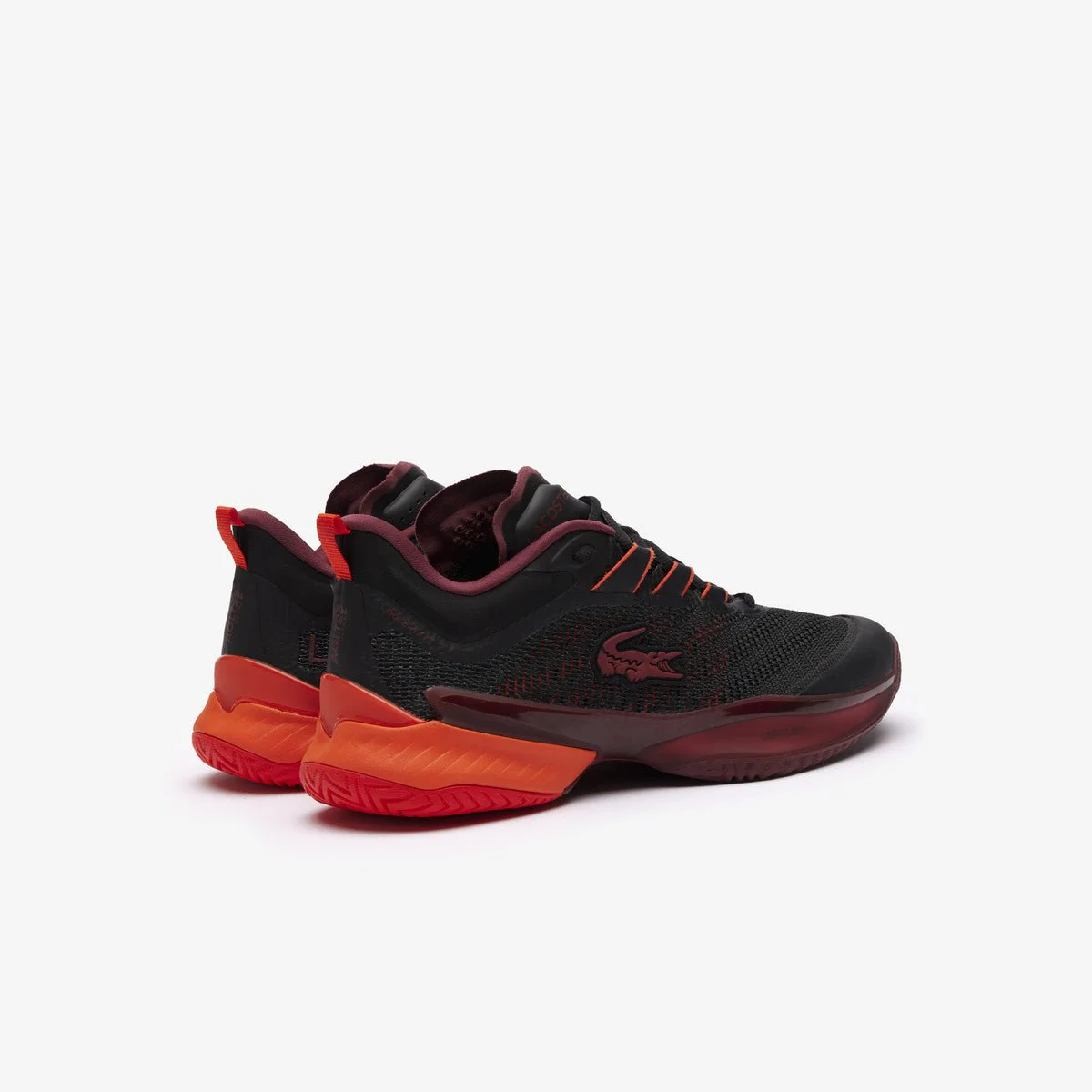 Lacoste AG-LT23 Ultra Men's Tennis Shoes-Maroon/Black - Image 3