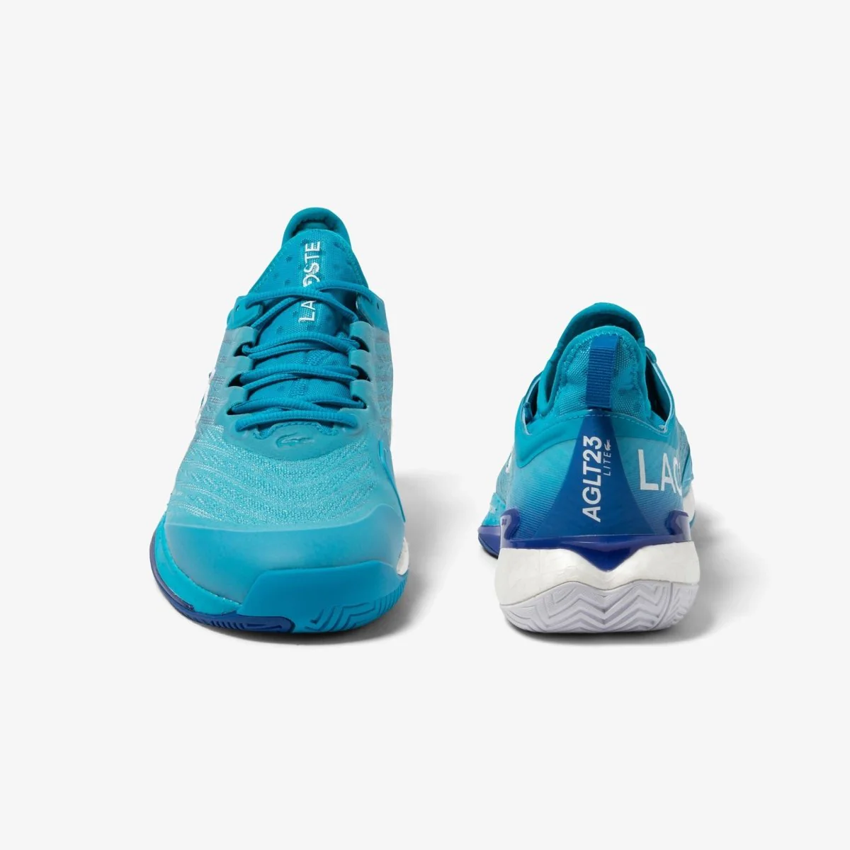 Lacoste AG-LT23 Lite Men’s Tennis Shoes - Blue - Image 3